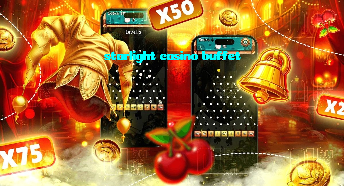 starlight casino buffet casino presented on mobile device in Pakistan with slots and live games